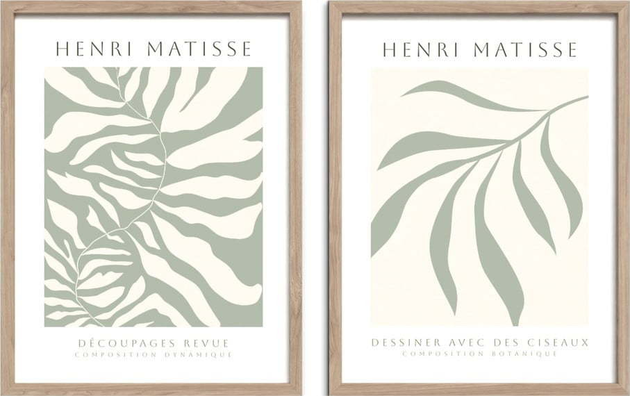 Obrazy v sadě 2 ks 30x40 cm Sage – Styler