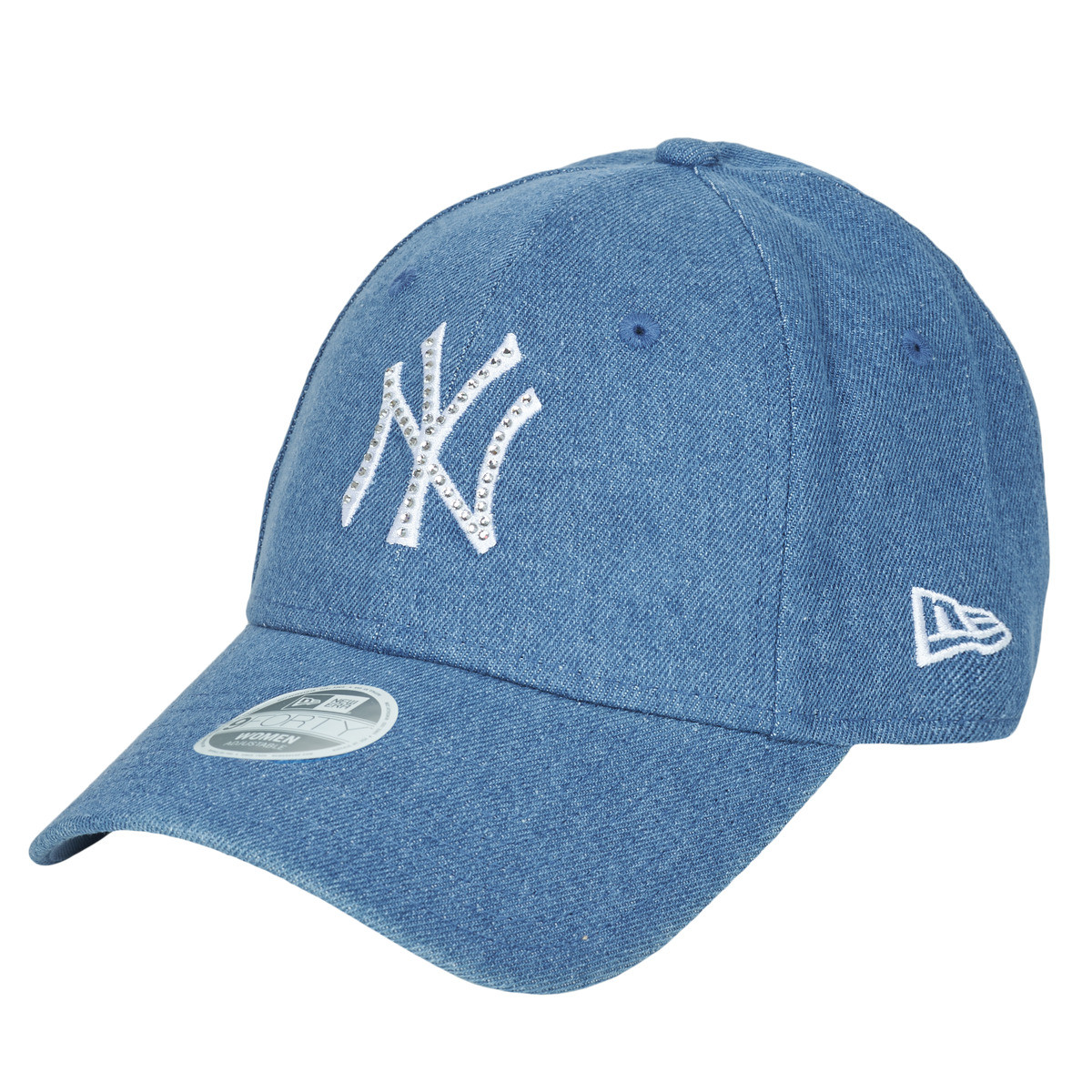 New-Era  FEMALE DIAMANTE DENIM 9FORTY® NEW YORK YANKEES  Modrá