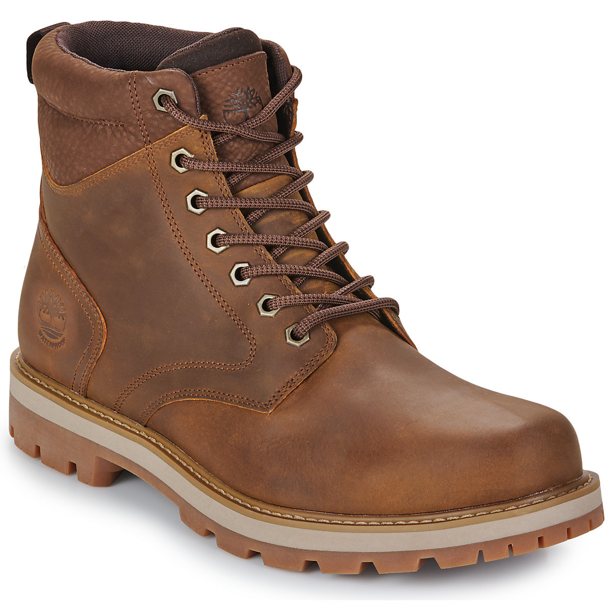 Timberland  BRITTON ROAD MID LACE UP  Hnědá