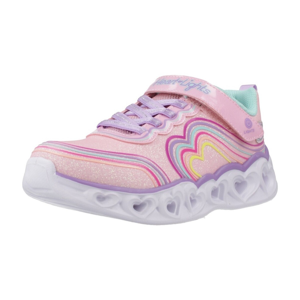 Skechers  HEART LIGHTS - RETRO  Růžová