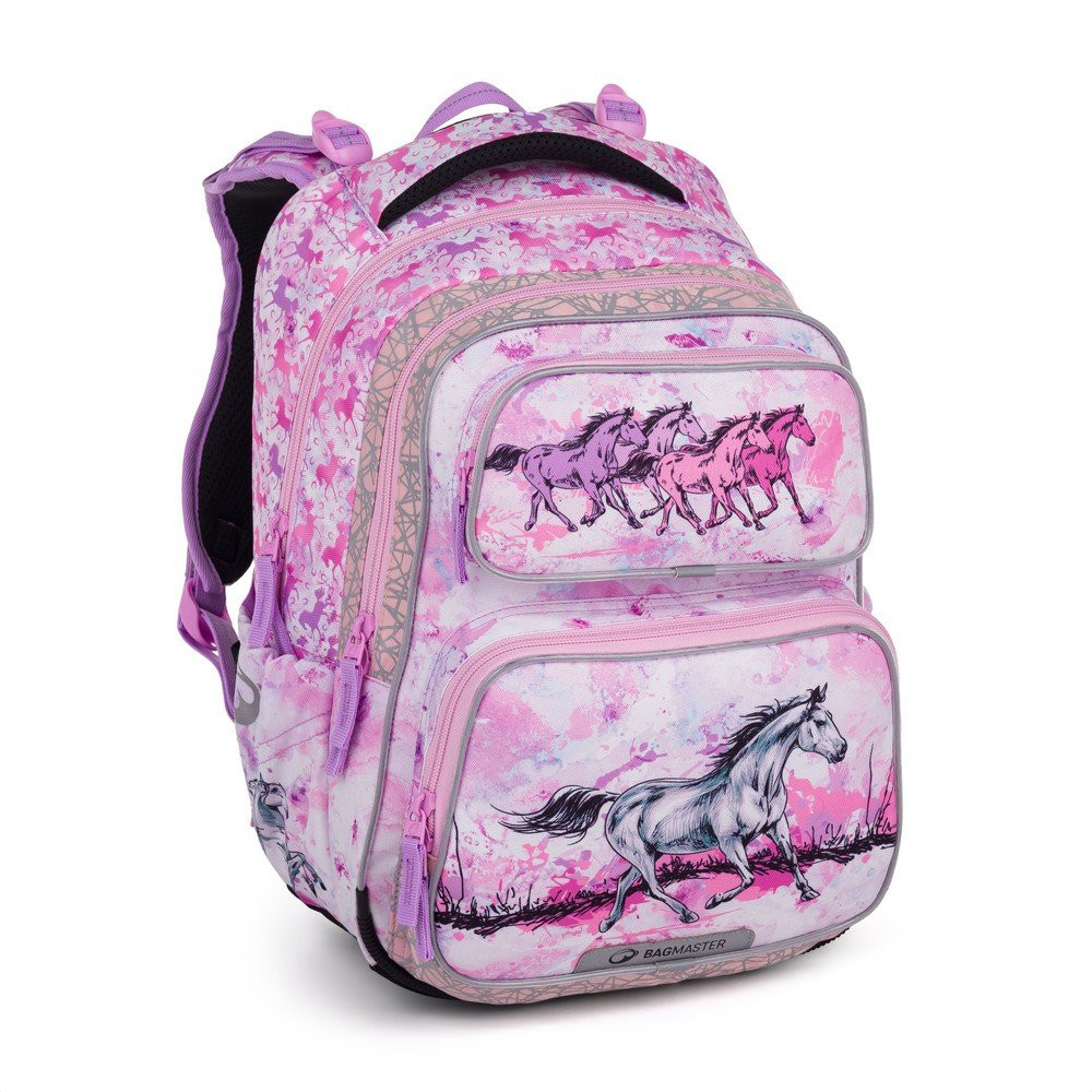 bagmaster DOPI 24 A školní batoh – koně