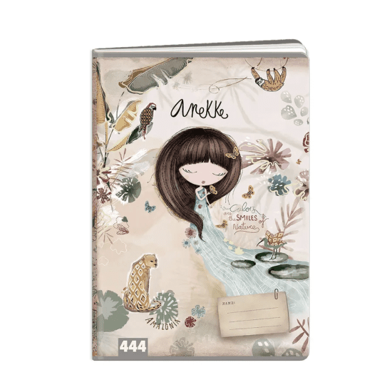 Argus Školní sešit 444 - Anekke - A4, linkovaný, 40 listů - 1585-0385