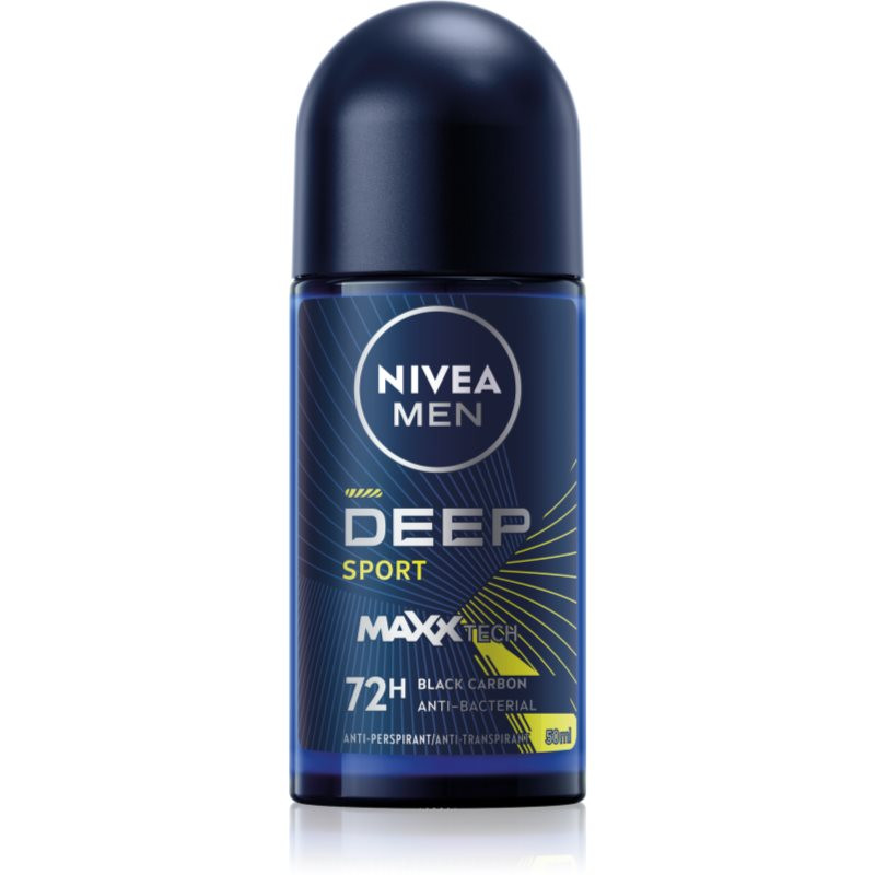 NIVEA MEN Deep Sport kuličkový antiperspirant pro muže 50 ml