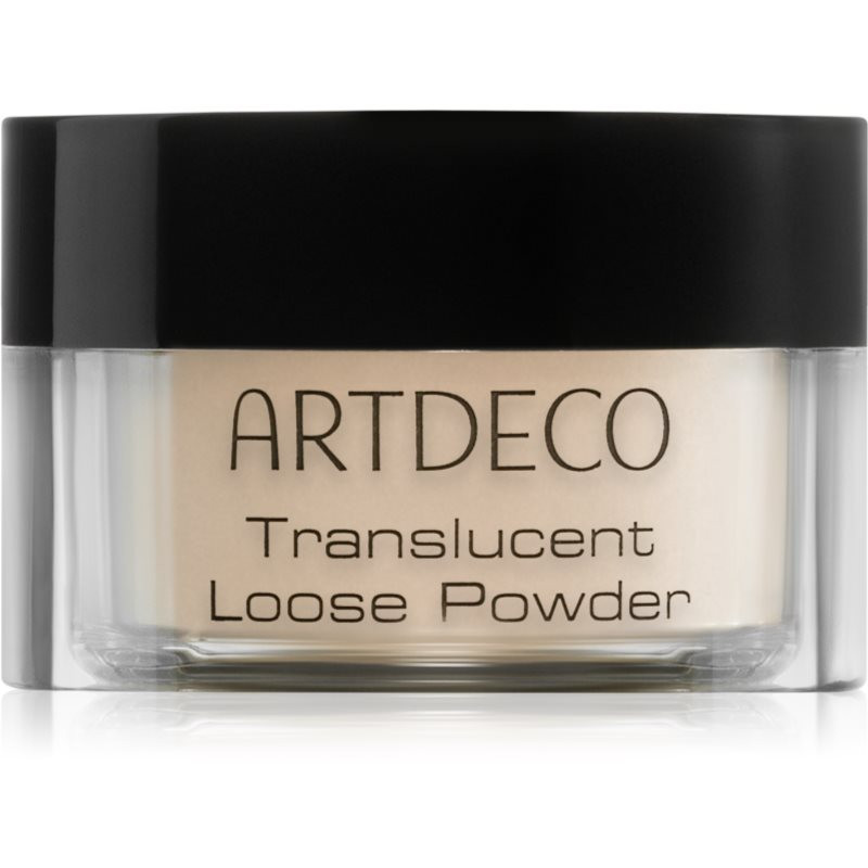 ARTDECO Translucent Loose Powder transparentní sypký pudr odstín 02 Translucent Light 8 g