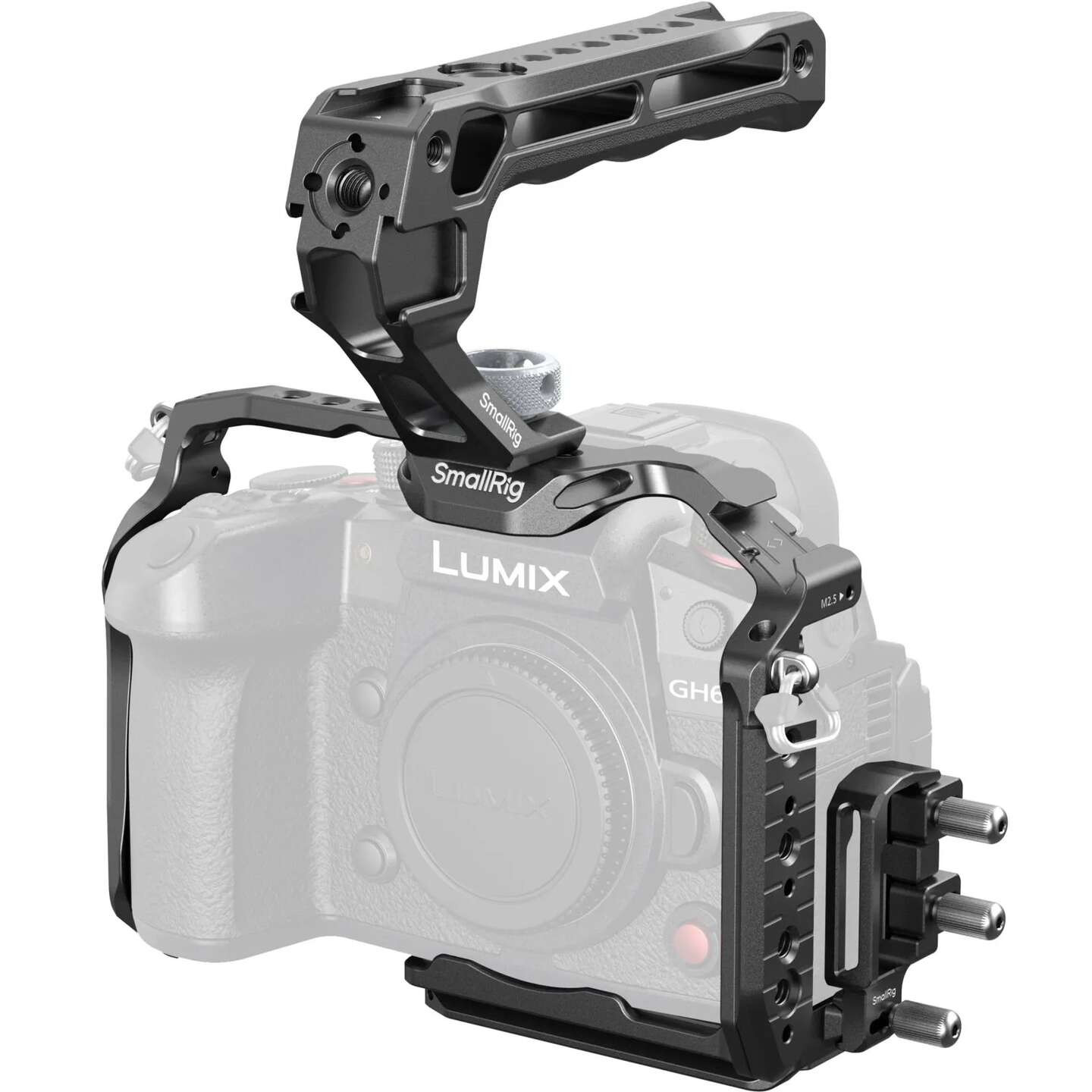 SmallRig HawkLock Quick Release Cage Kit for Panasonic Lumix GH7 / GH6 4825
