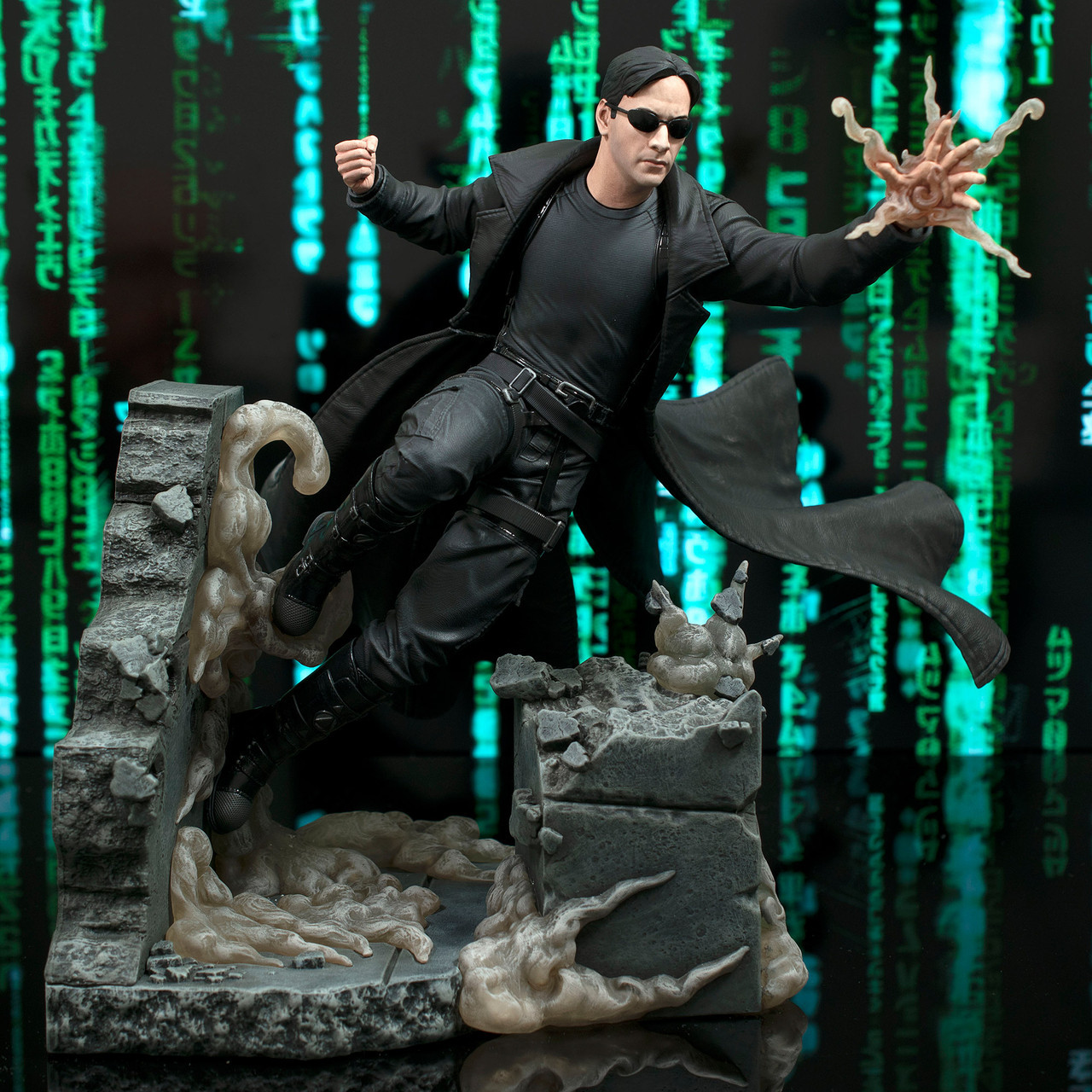 Diamond Select | The Matrix - Gallery Deluxe PVC Statue Neo 25 cm