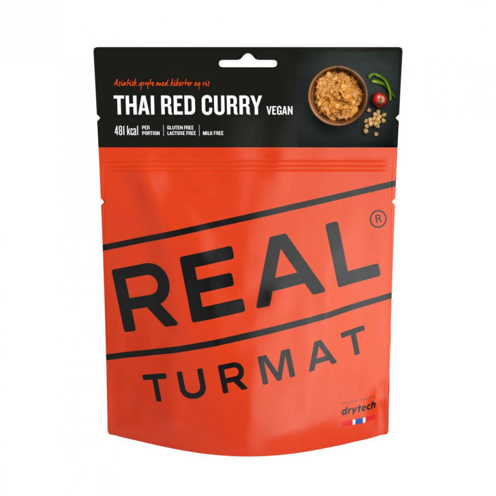 Dehydrované jídlo Real Turmat Červené kari (Thai Red Curry)