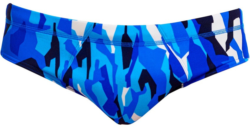 Funky Trunks Chaz Michael Seamed Brief  L - UK36