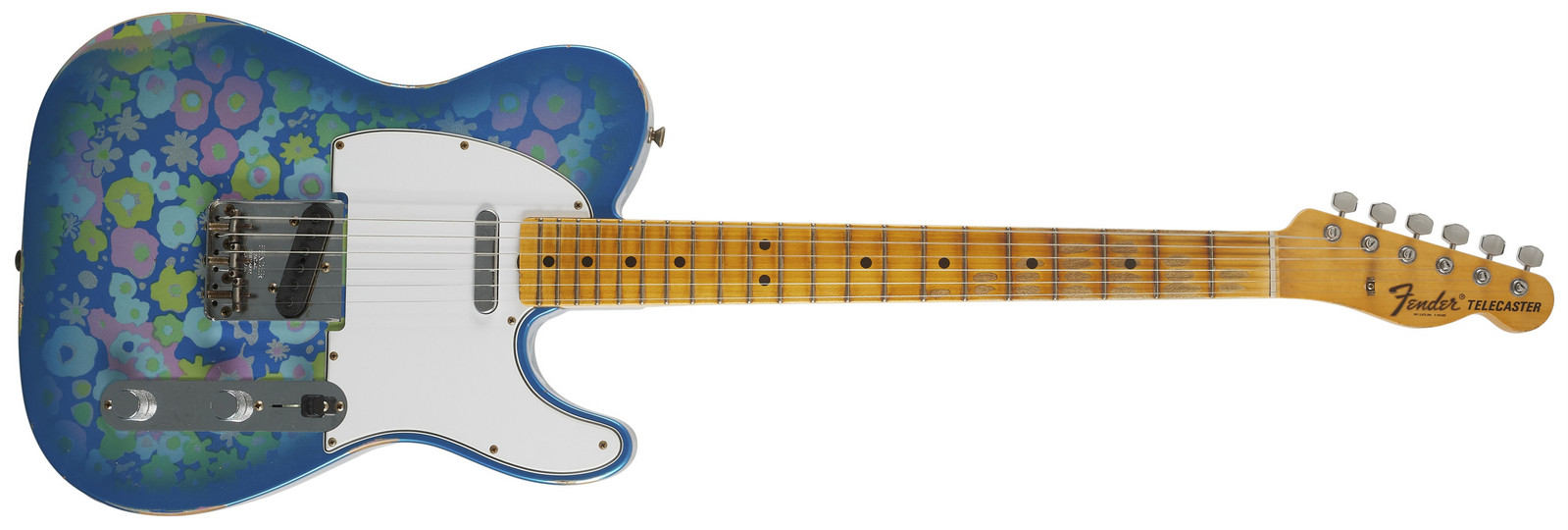 Fender Custom Shop 67 Telecaster Relic MN Blue Flower (použité)