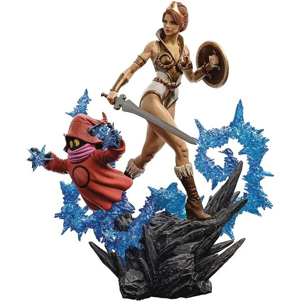 Soška Iron Studios Deluxe Art Scale 1/10 Masters of the Universe - Teela and Orko