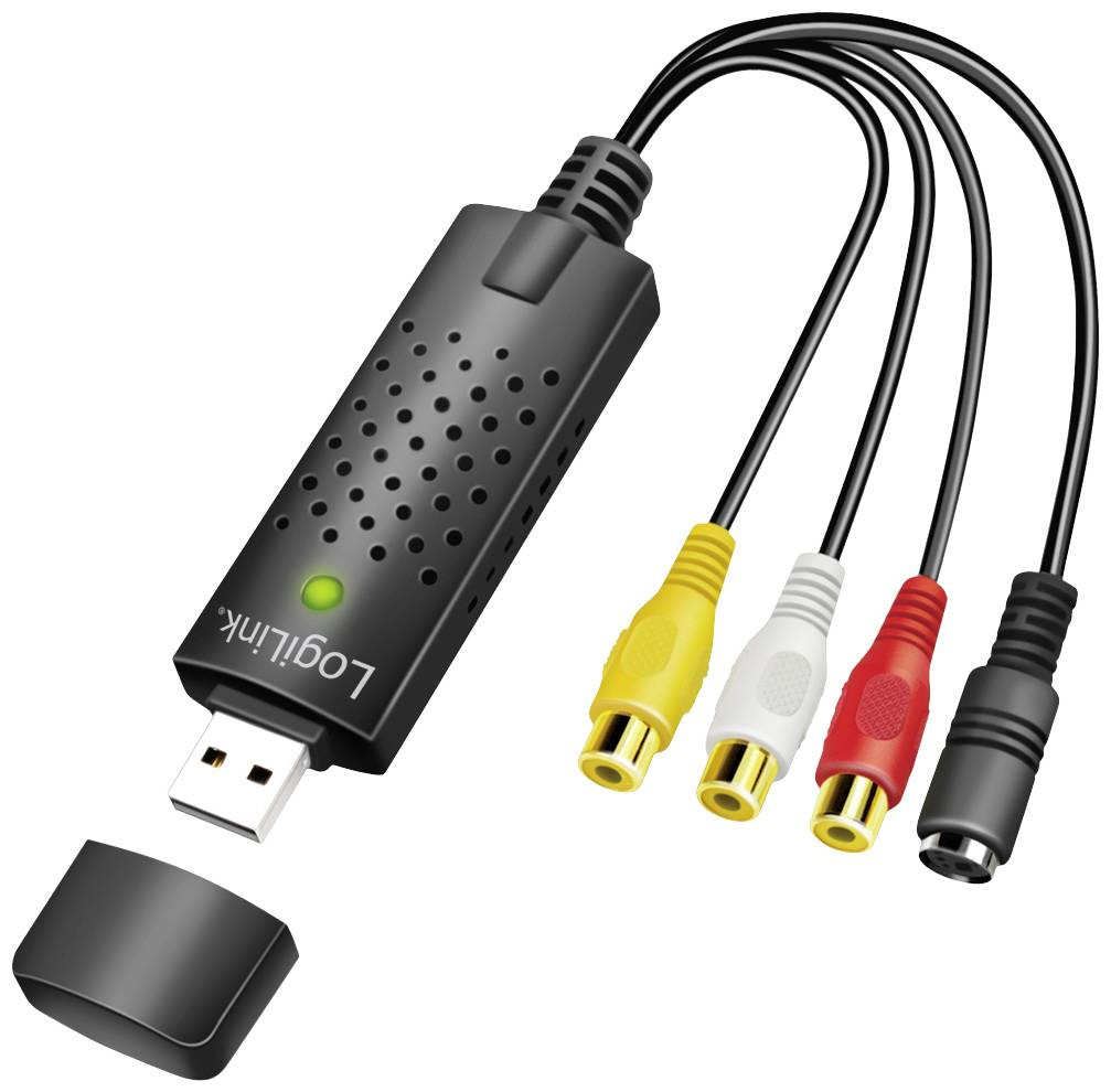 LogiLink VG0030A USB převodník videa z analogového do digitálního záznamu rozlišení Full HD