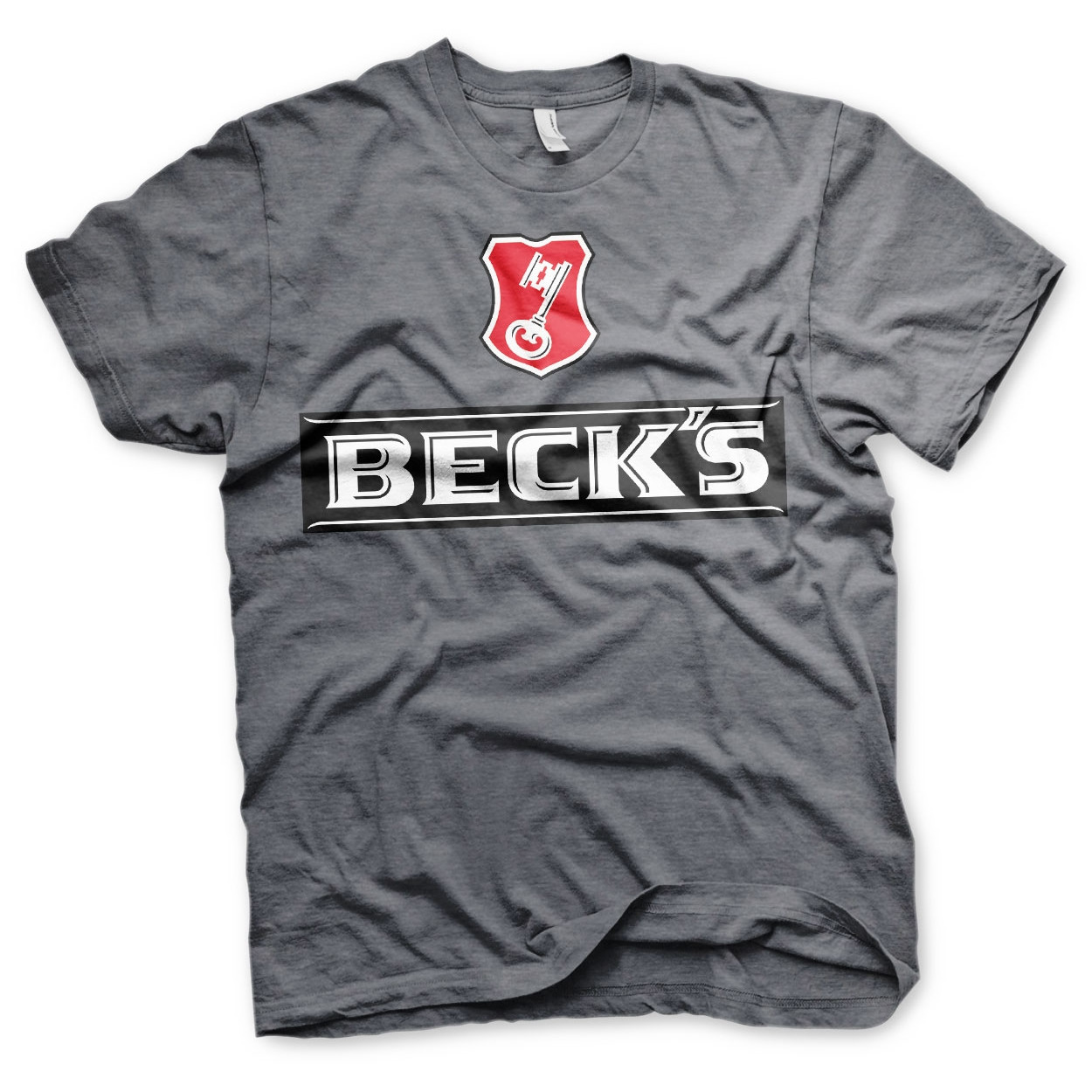 Triko Hybris Basic Tee Becks Key - tmavě šedé, S