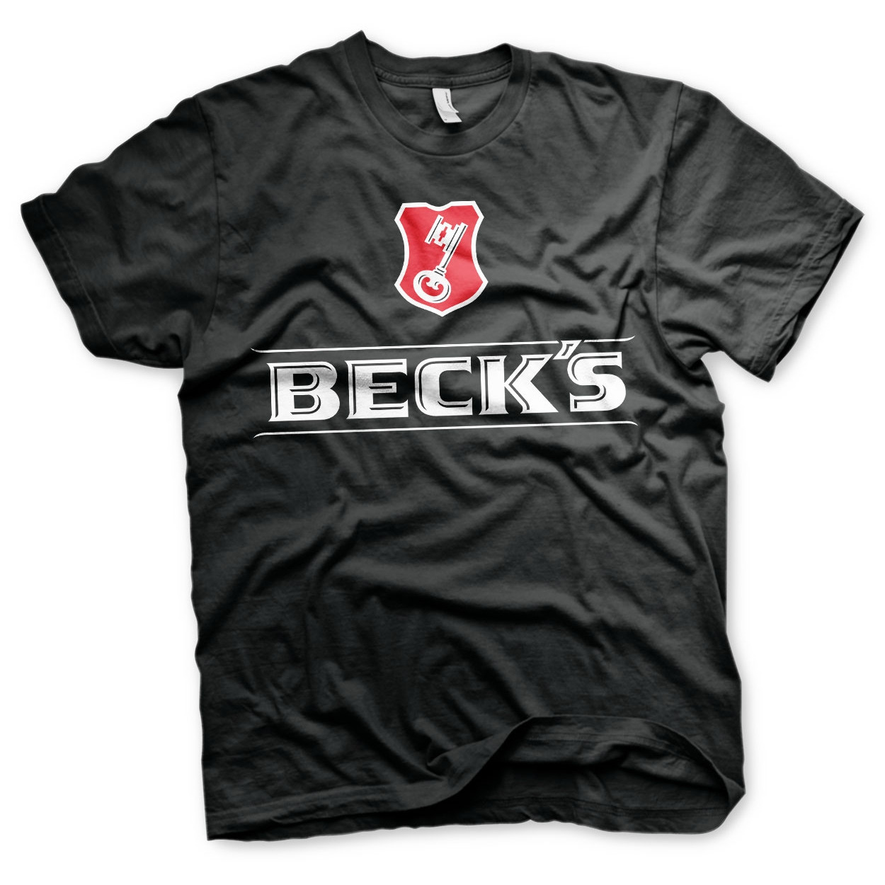 Triko Hybris Basic Tee Becks - černé, M