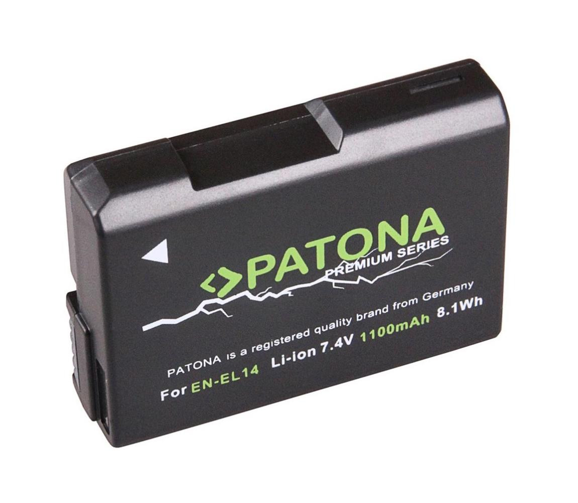 PATONA PATONA - Baterie Nikon EN-EL14 1100mAh Li-Ion Premium