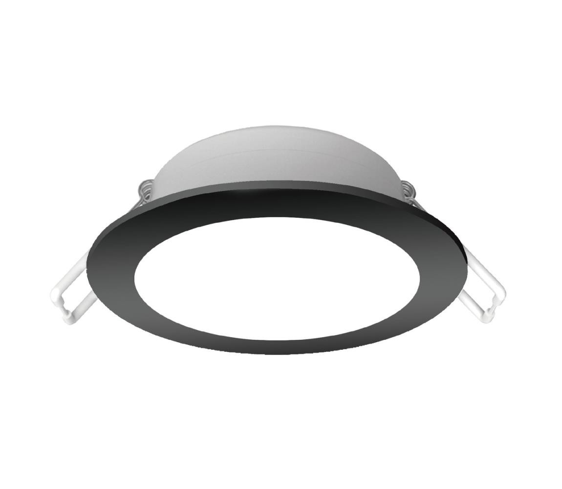 B.V.  - LED Koupelnové podhledové svítidlo LED/4,8W/230V 4000K černá IP65