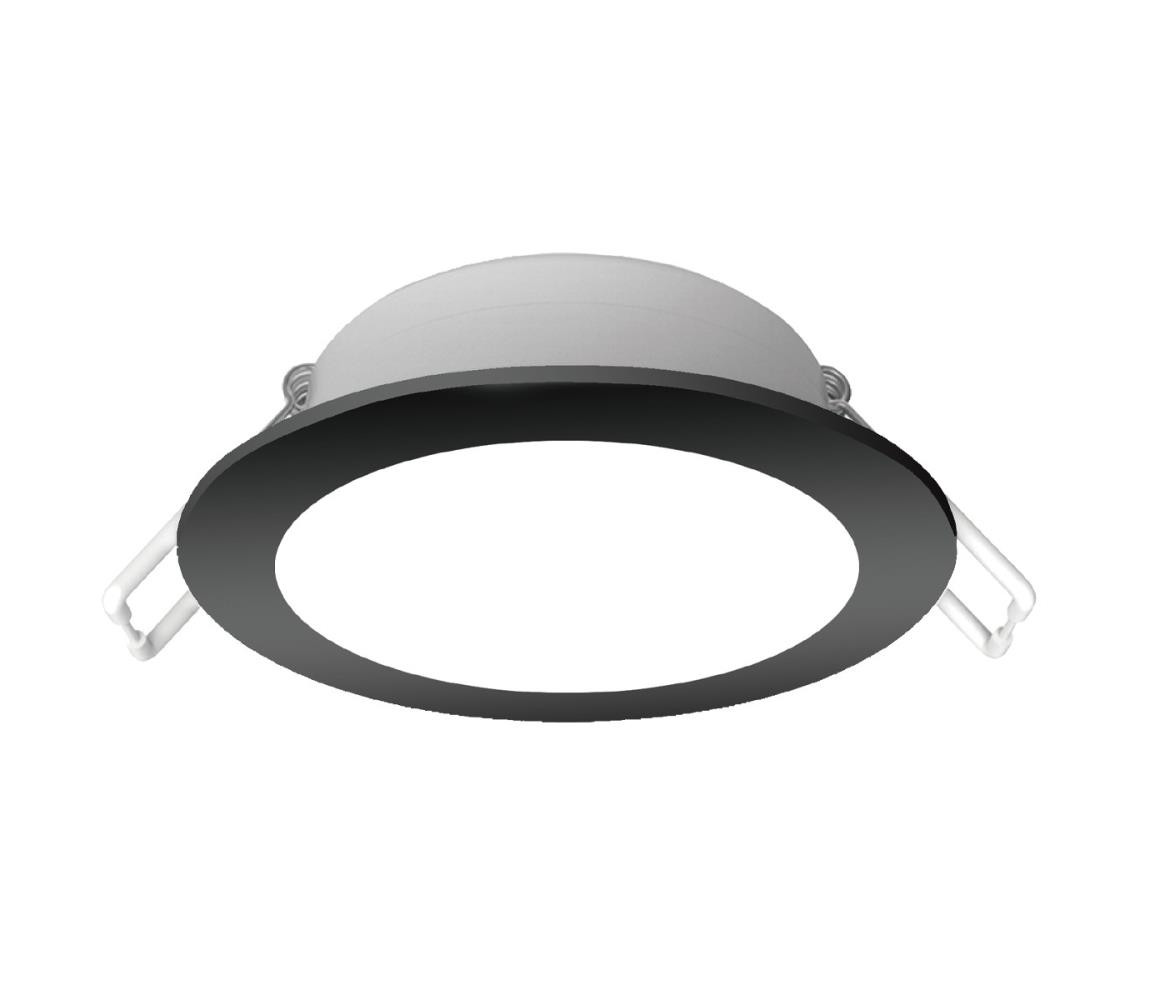 B.V.  - LED Koupelnové podhledové svítidlo LED/4,8W/230V 6500K černá IP65