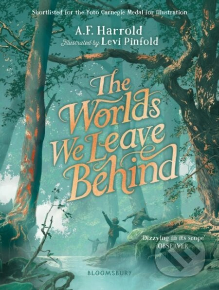 The Worlds We Leave Behind - A.F. Harrold, Levi Pinfold (Ilustrátor)