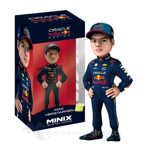 Figurka Minix Oracle Red Bull - Max Verstappen