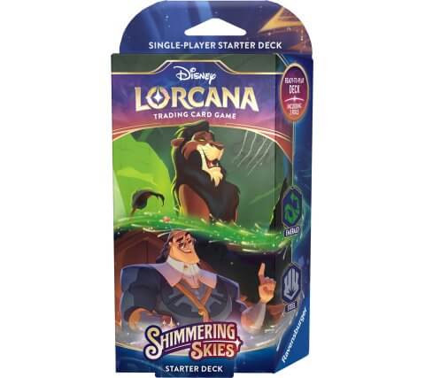 Disney Lorcana TCG: Shimmering Skies - Starter Deck - Emerald a Steel