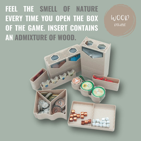 Junta 7 Divů světa: Duel - INSERT do hry (79292) Barva: Deluxe dřevo