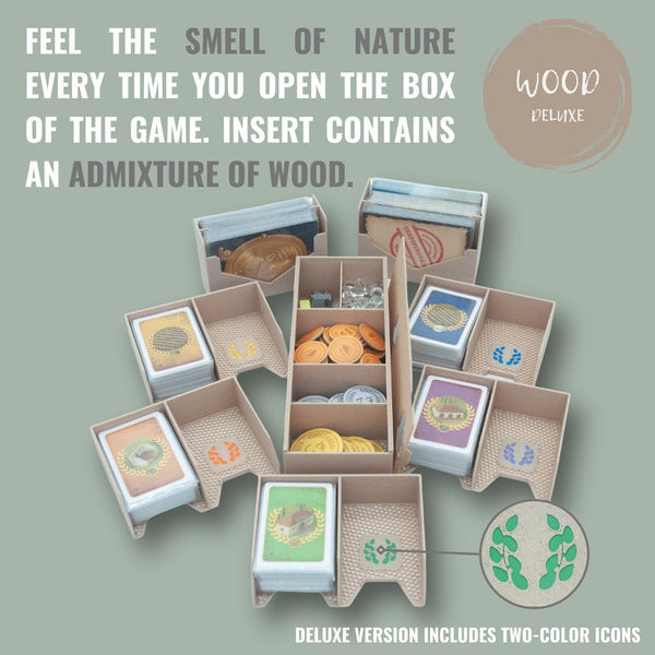 Junta Vinohrad - INSERT do hry (79307) Barva: Deluxe dřevo