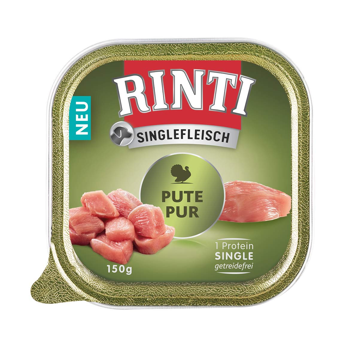 RINTI Singlefleisch čisté krůtí maso 10 × 150 g