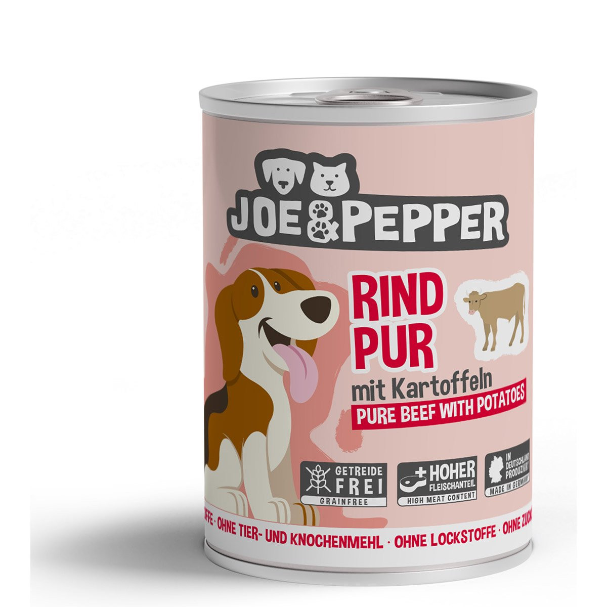 Joe & Pepper Dog čisté hovězí maso s bramborami 6 × 400 g