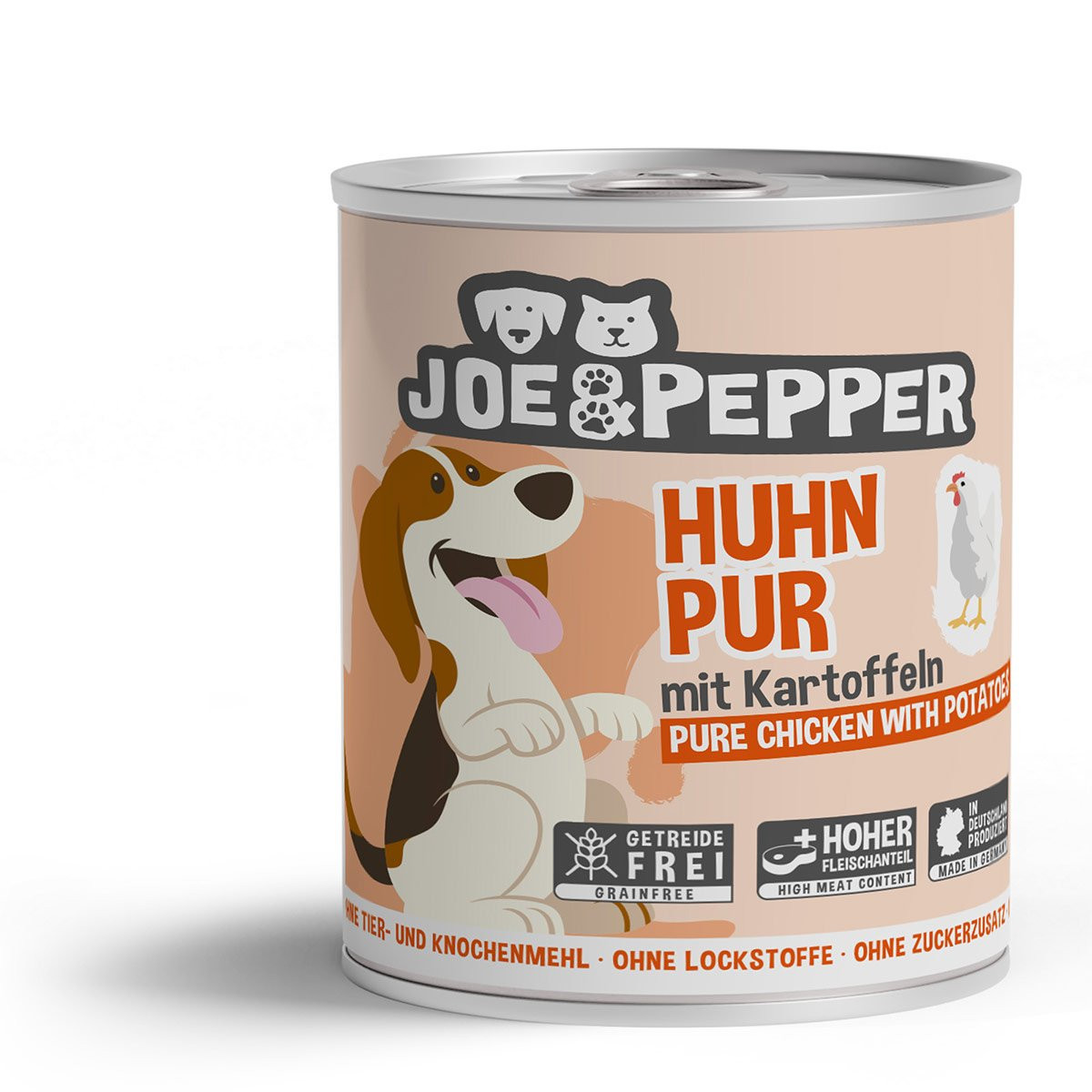 Joe & Pepper Dog čisté kuřecí maso s bramborami 6 × 800 g