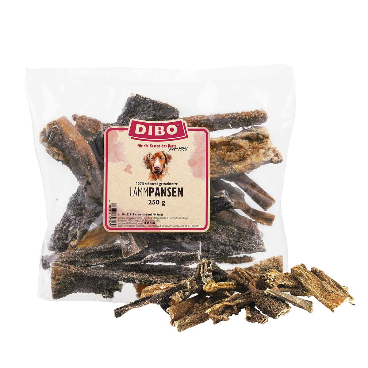 DIBO jehněčí bachor, 250 g