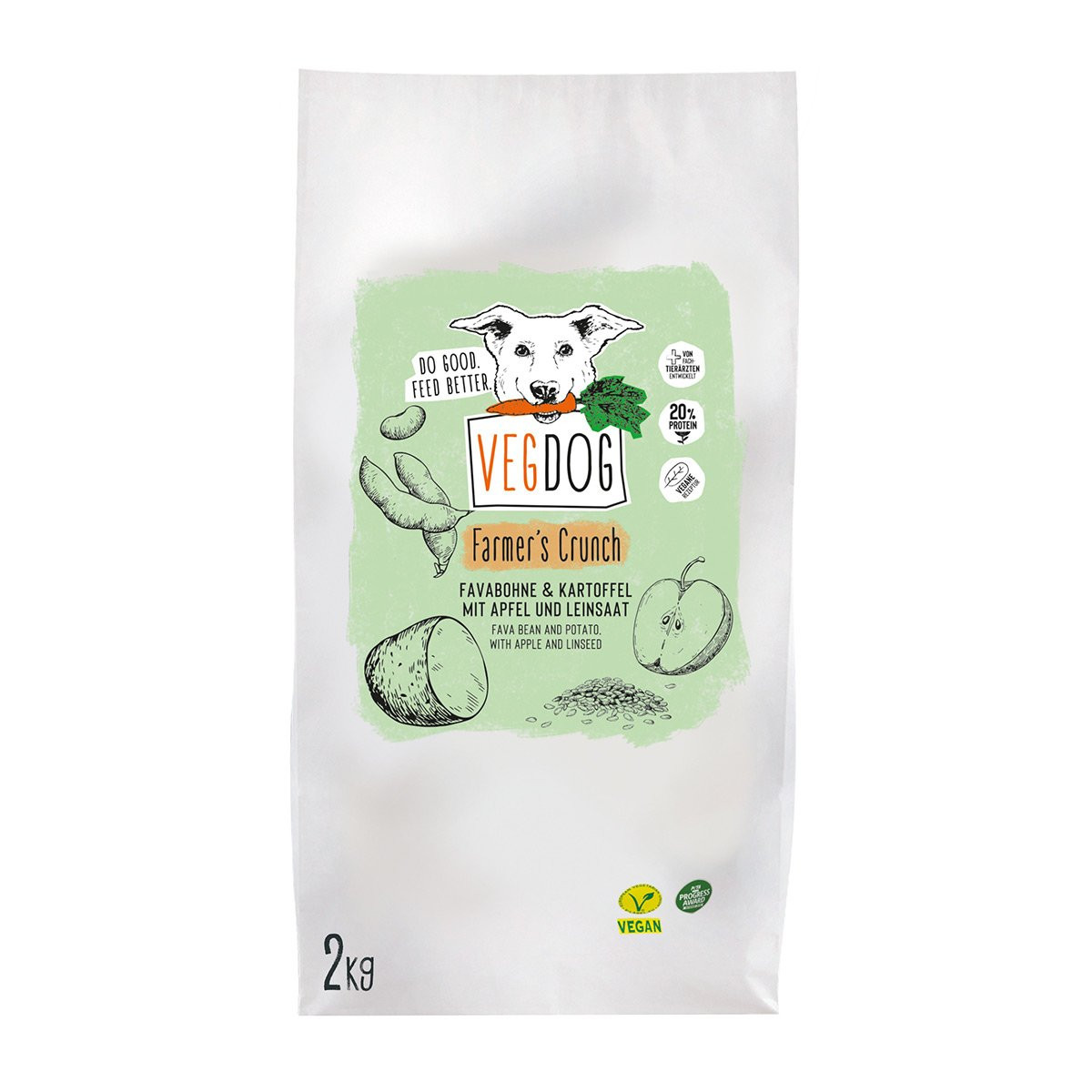 VEGDOG Farmer's Crunch 2 kg