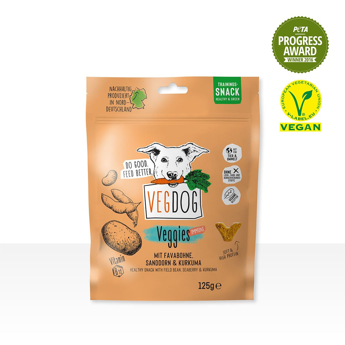 VEGDOG Veggies Immune, 125 g