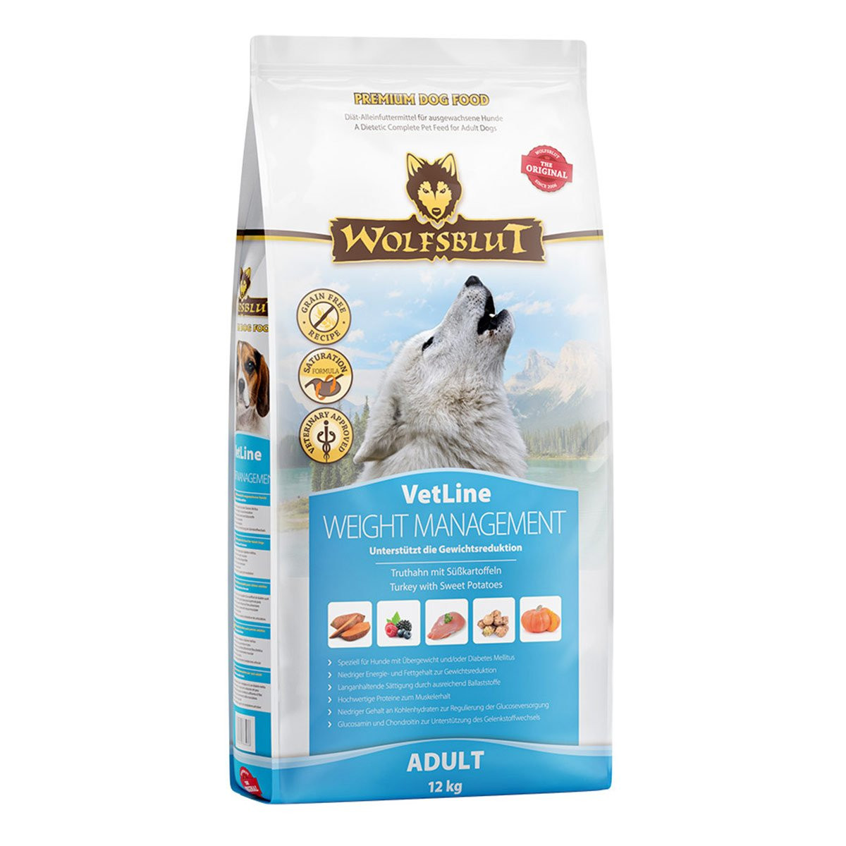 Wolfsblut VetLine Weight Management krocan 12 kg