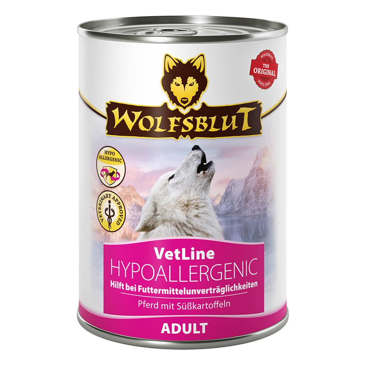 Wolfsblut VetLine hypoalergenní - koňské maso 6 × 395 g