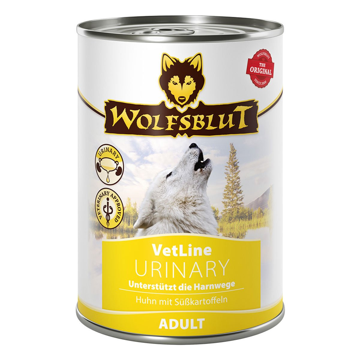 Wolfsblut VetLine Urinary – kuřecí maso 6 × 395 g