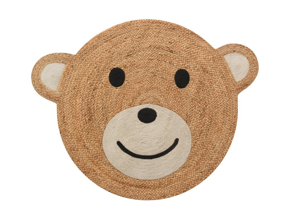 Jutový kulatý koberec BOHO - MONKEY 52433 Ø 100 cm Mybesthome