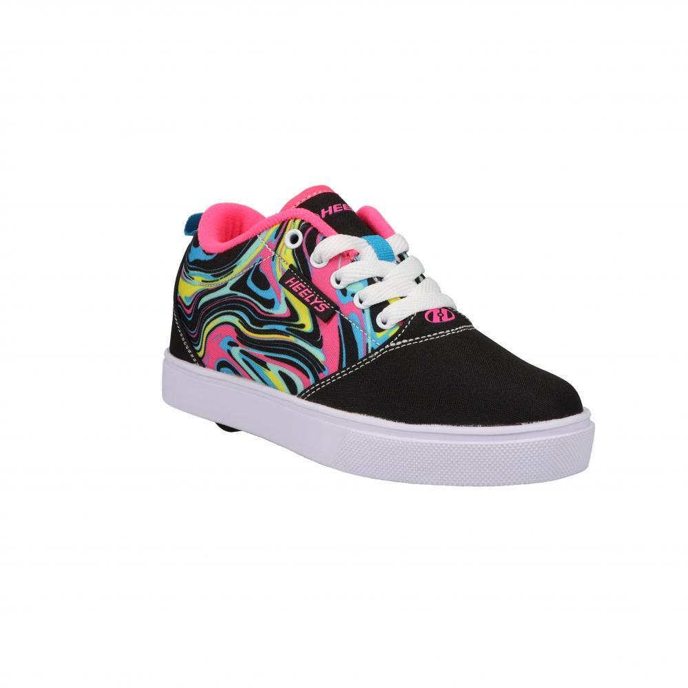 Heelys - Pro 20 Prints - Black/N.Pink/Multi - koloboty Velikost boty: 31