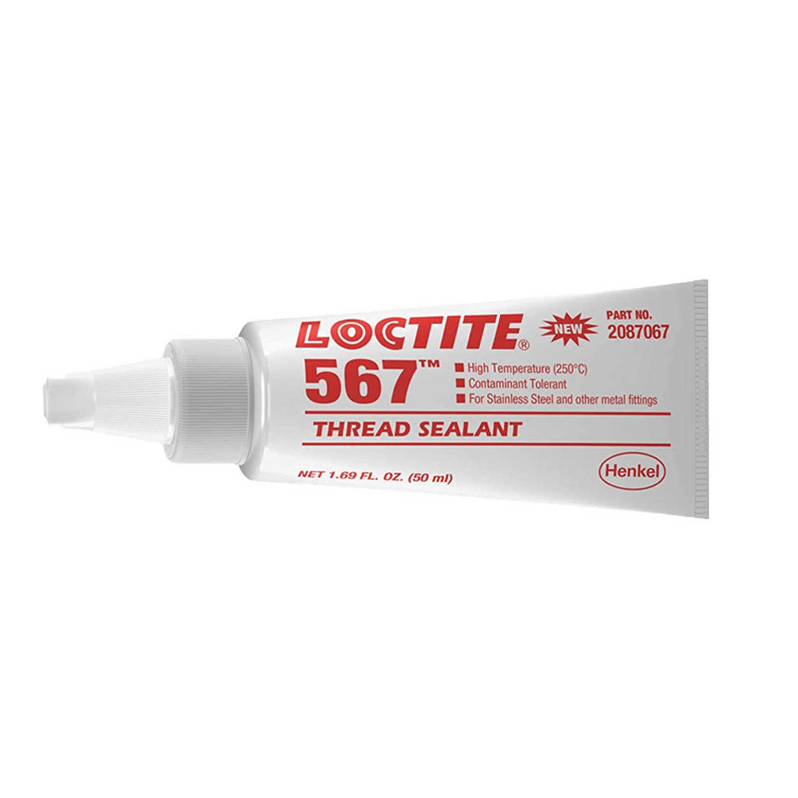 Lepidlo do závitů, pro kónické závity, vysokoviskózní, 50 ml - Loctite 567