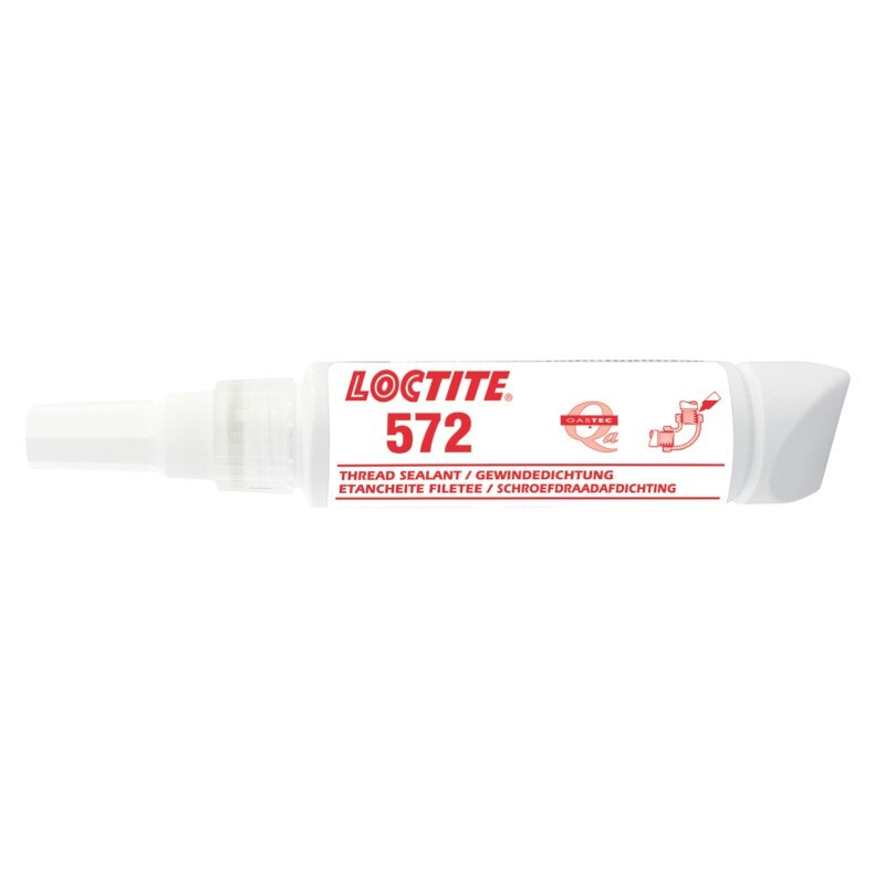 Lepidlo do závitů, pro kovové trubky a tvarovky, 50 g - Loctite 572