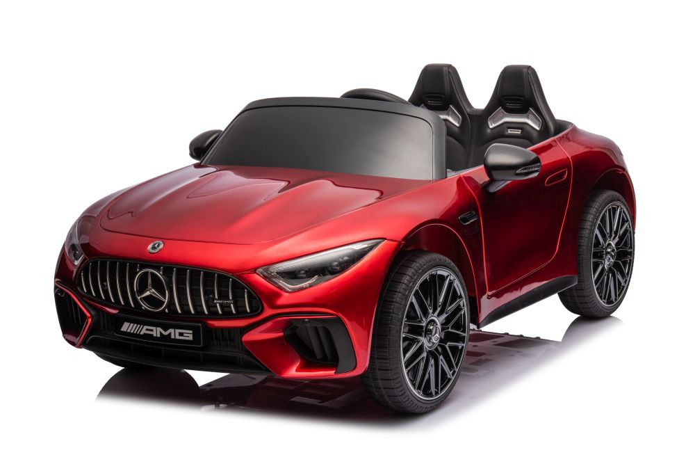 mamido Elektrické autíčko Mercedes AMG SL63 24V 2x200W lakované červené