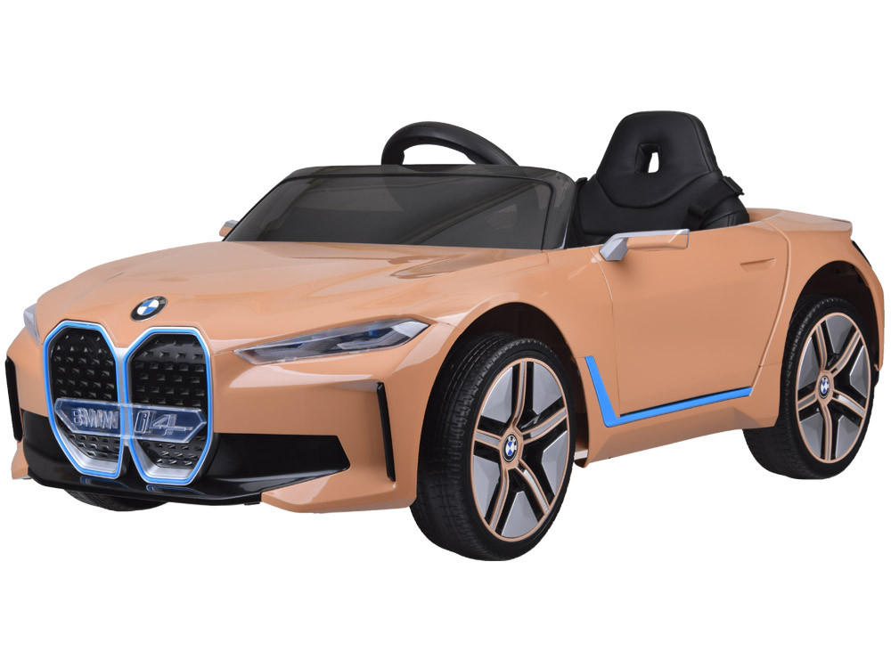 mamido Dětské elektrické autíčko BMW i4 zlaté