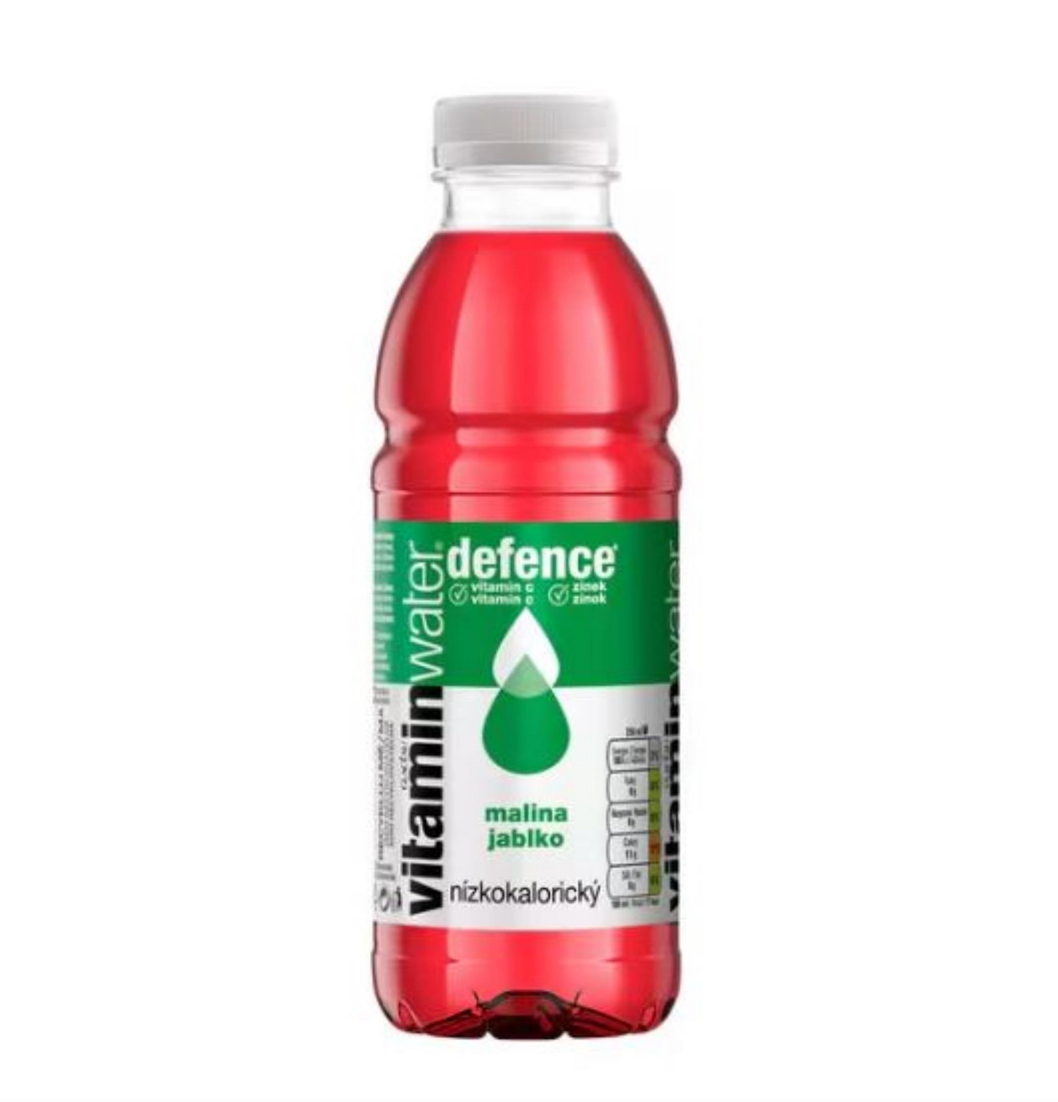 Vitamínová voda - Defence, malina, jablko, bal. 12x 500 ml