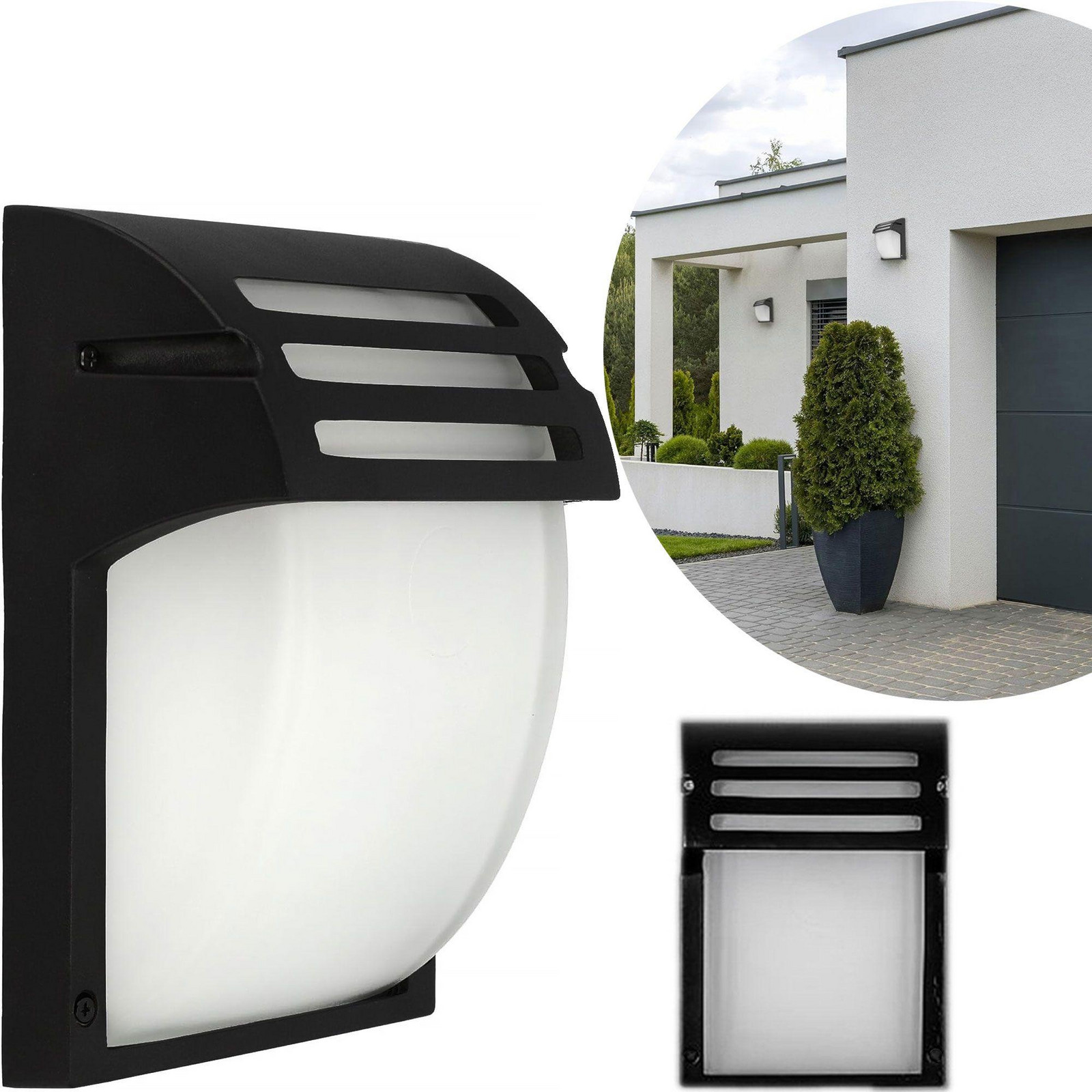 Rea Nástěnné svítidlo RSL013-1W Black