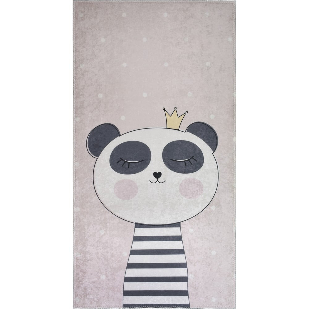 Světle růžový dětský koberec 120x180 cm Princess Panda – Vitaus