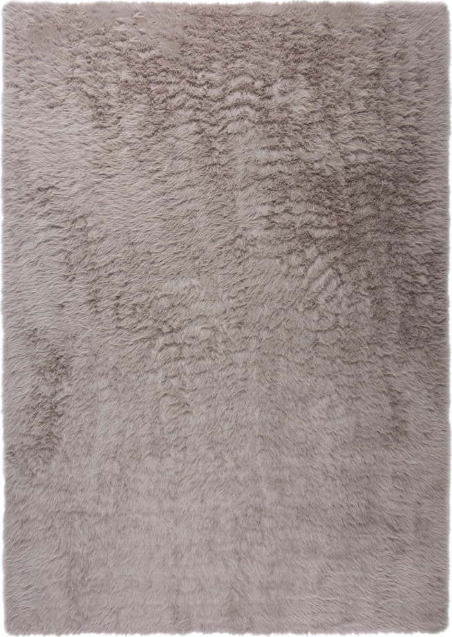 Hnědá syntetická kožešina 120x170 cm Alpine Faux Fur – Flair Rugs