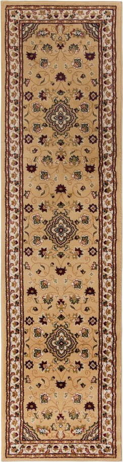 Béžový běhoun 60x230 cm Sherborne – Flair Rugs