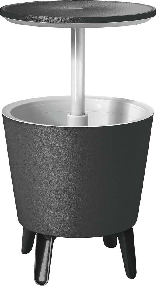 Plastový kulatý zahradní stolek se zásobníkem na led ø 49,5 cm Cool – Keter