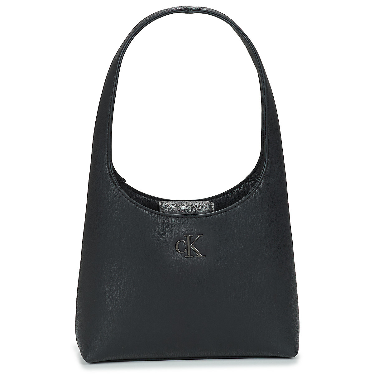 Calvin Klein Jeans  MINIMAL MONOGRAM SHOULDER BAG  Černá