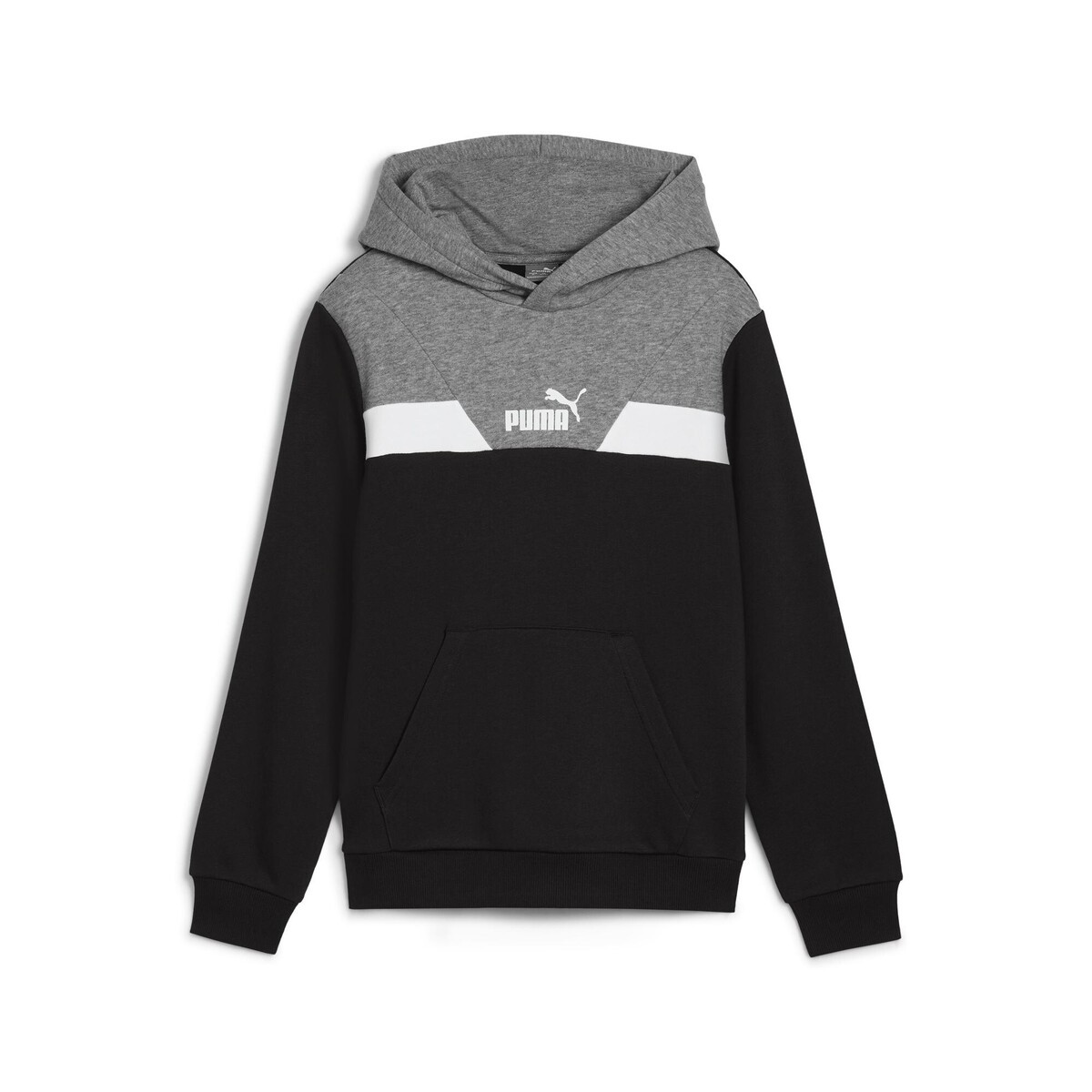 Puma  POWER COLORBLOCK HOODIE TR  Černá