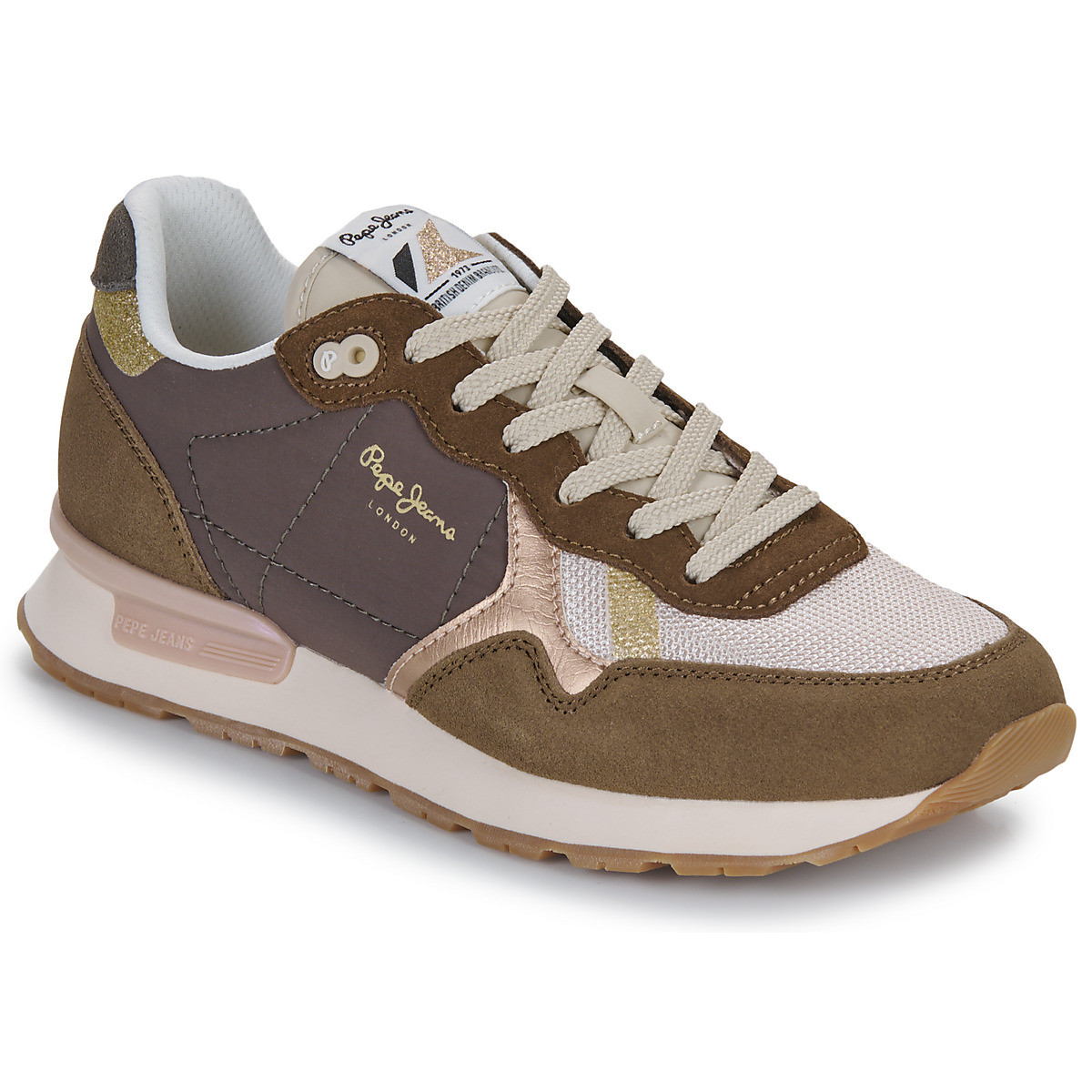 Pepe jeans  BRIT MIXT W  Hnědá