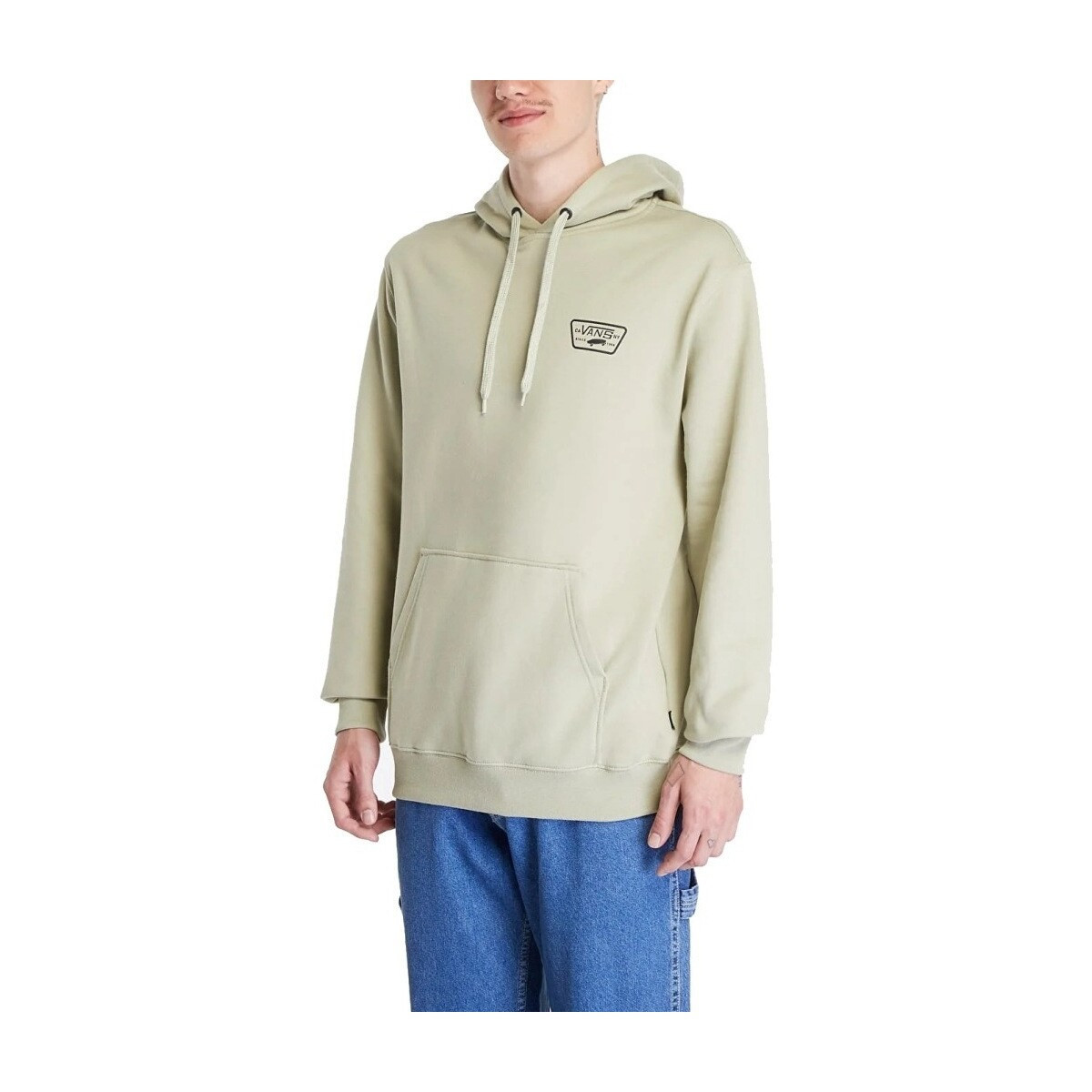 Vans  FULL PATCH PULLOVER  Zelená